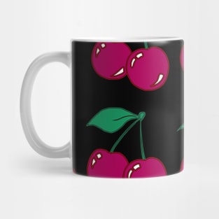 Y2K Cherry Pattern Mug